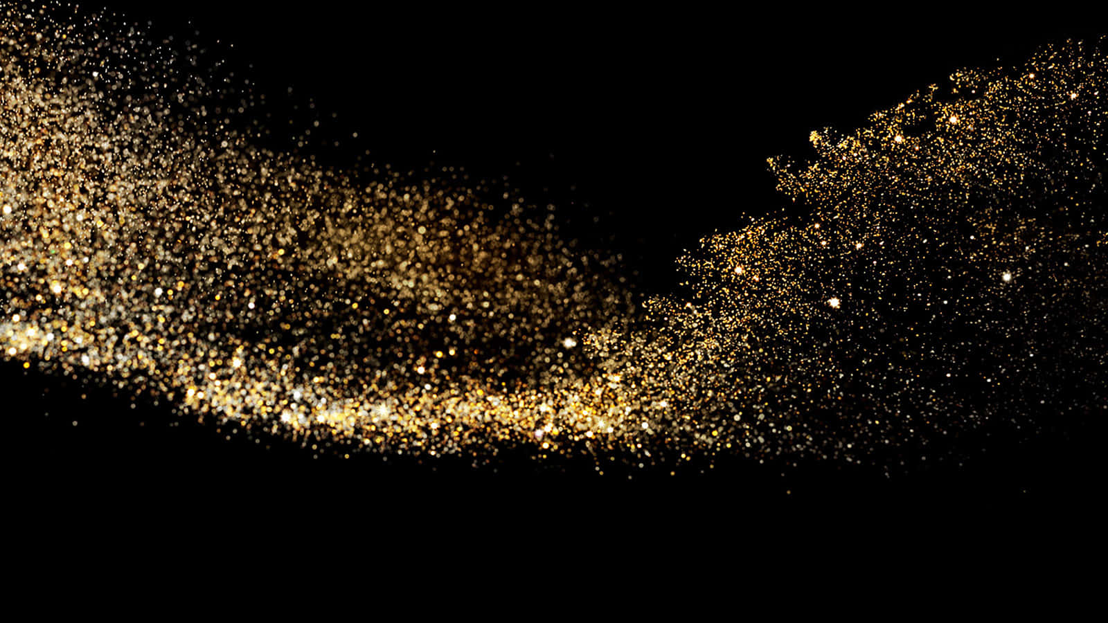Luxurious Black And Gold Desktop Background