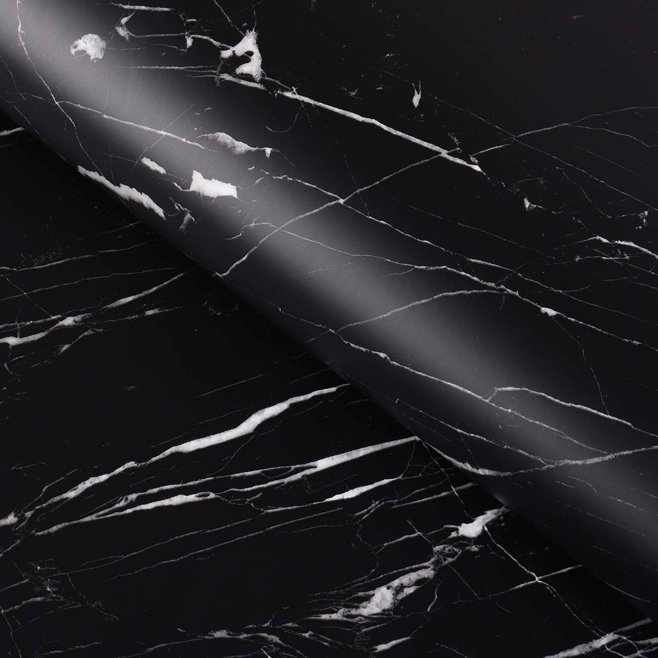 Luxurious Black Marble Surfaces Background