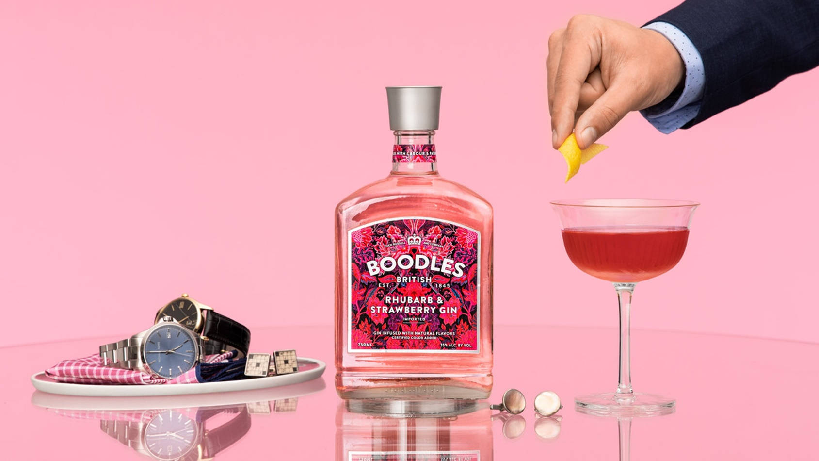 Luxurious Boodles Cosmopolitan Cocktail Background