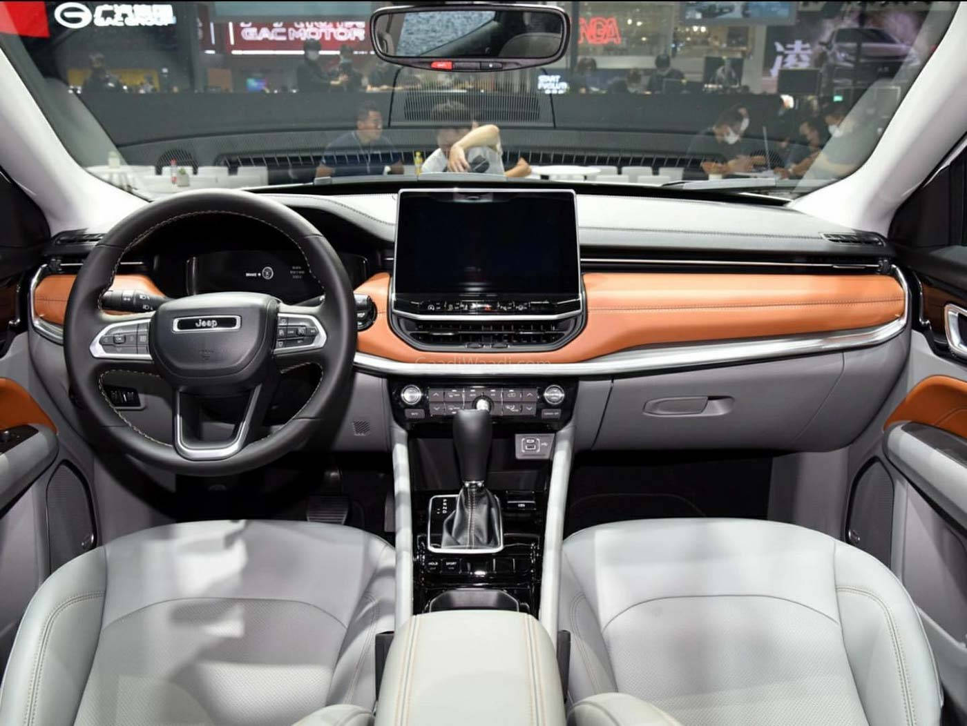 Luxurious Experience - Jeep Compass 2022 Interiors Background