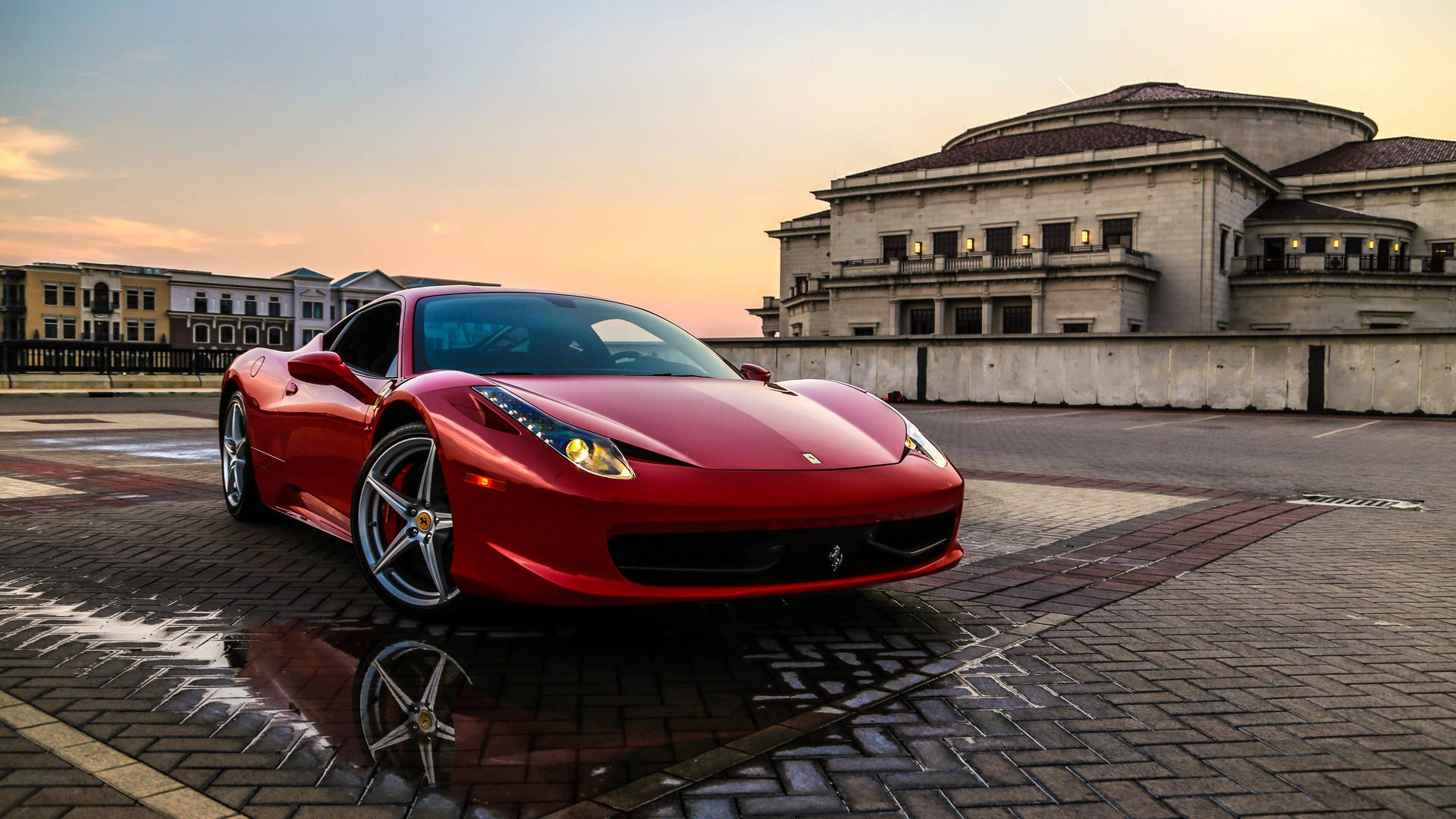 Luxurious Ferrari Car Background