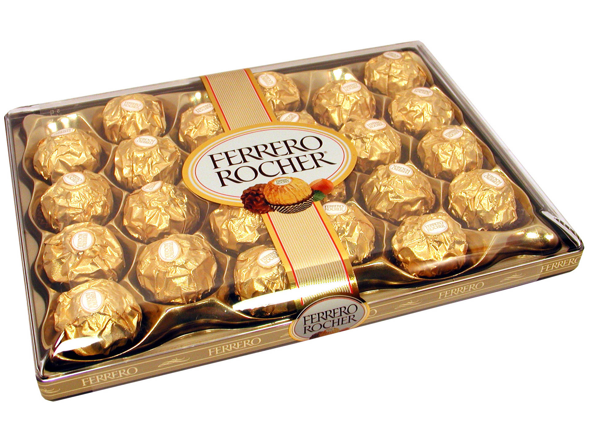 Luxurious Gold Foil Wrapped Chocolates. Background