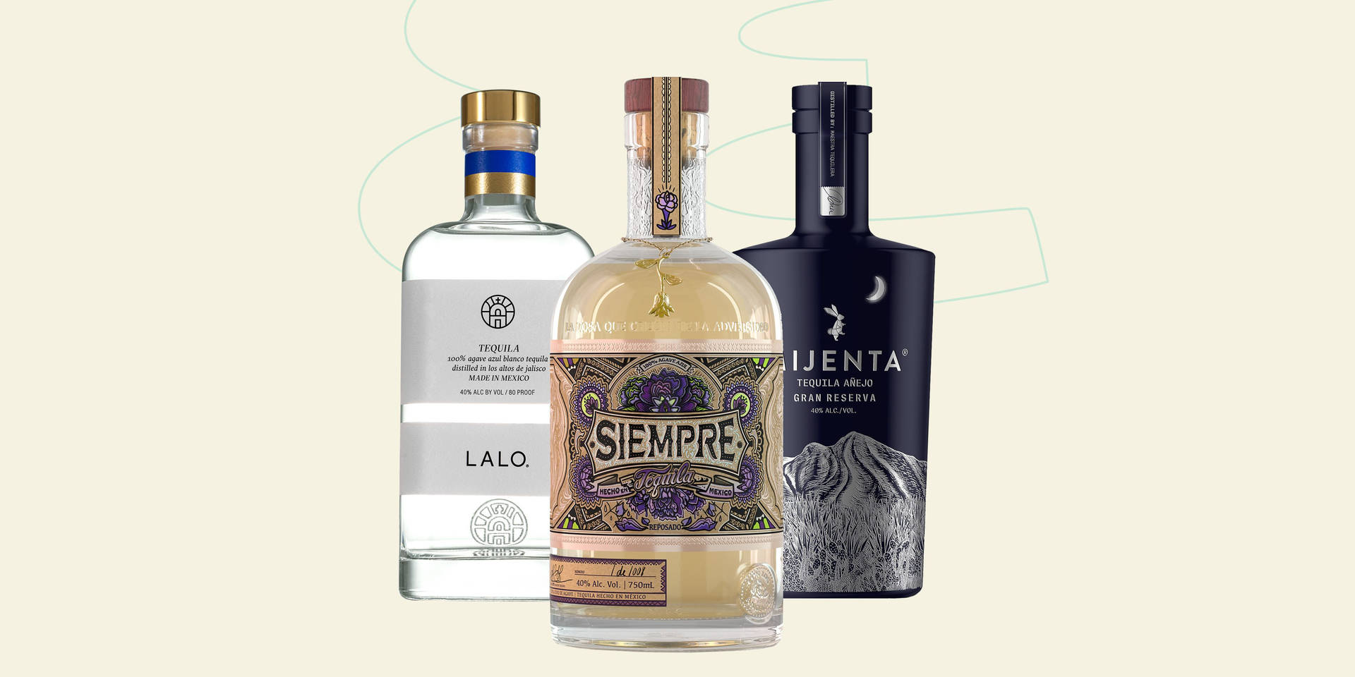 Luxurious Lalo Tequila Presentation With Siempre And Mijenta Brands