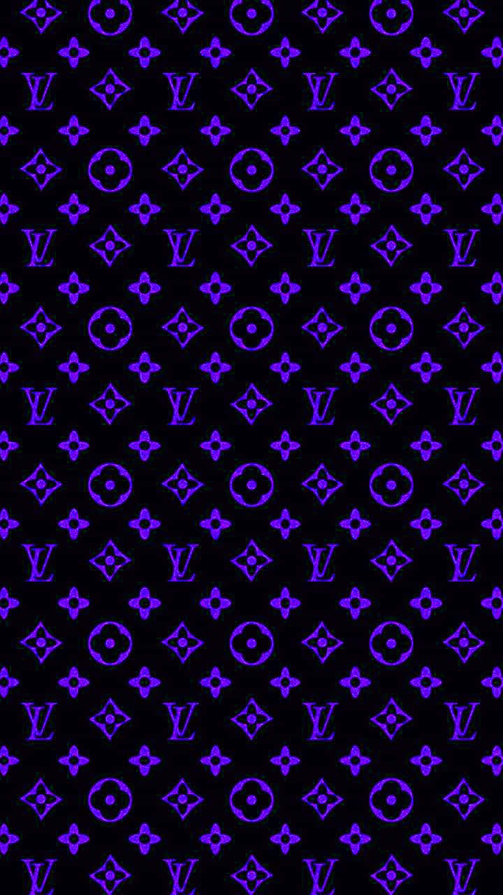 Luxurious Louis Vuitton Pattern Background