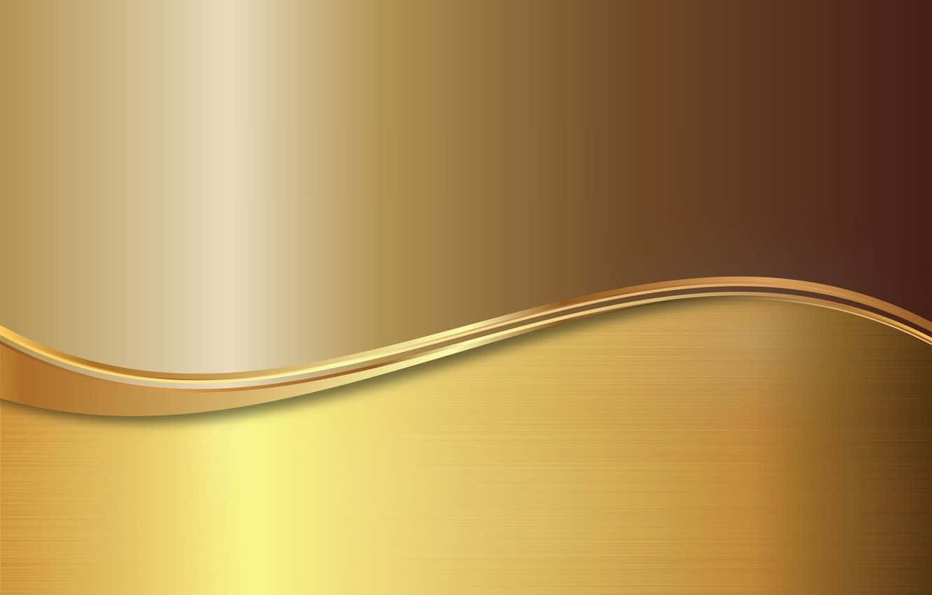 Luxurious Metallic Gold Background Background