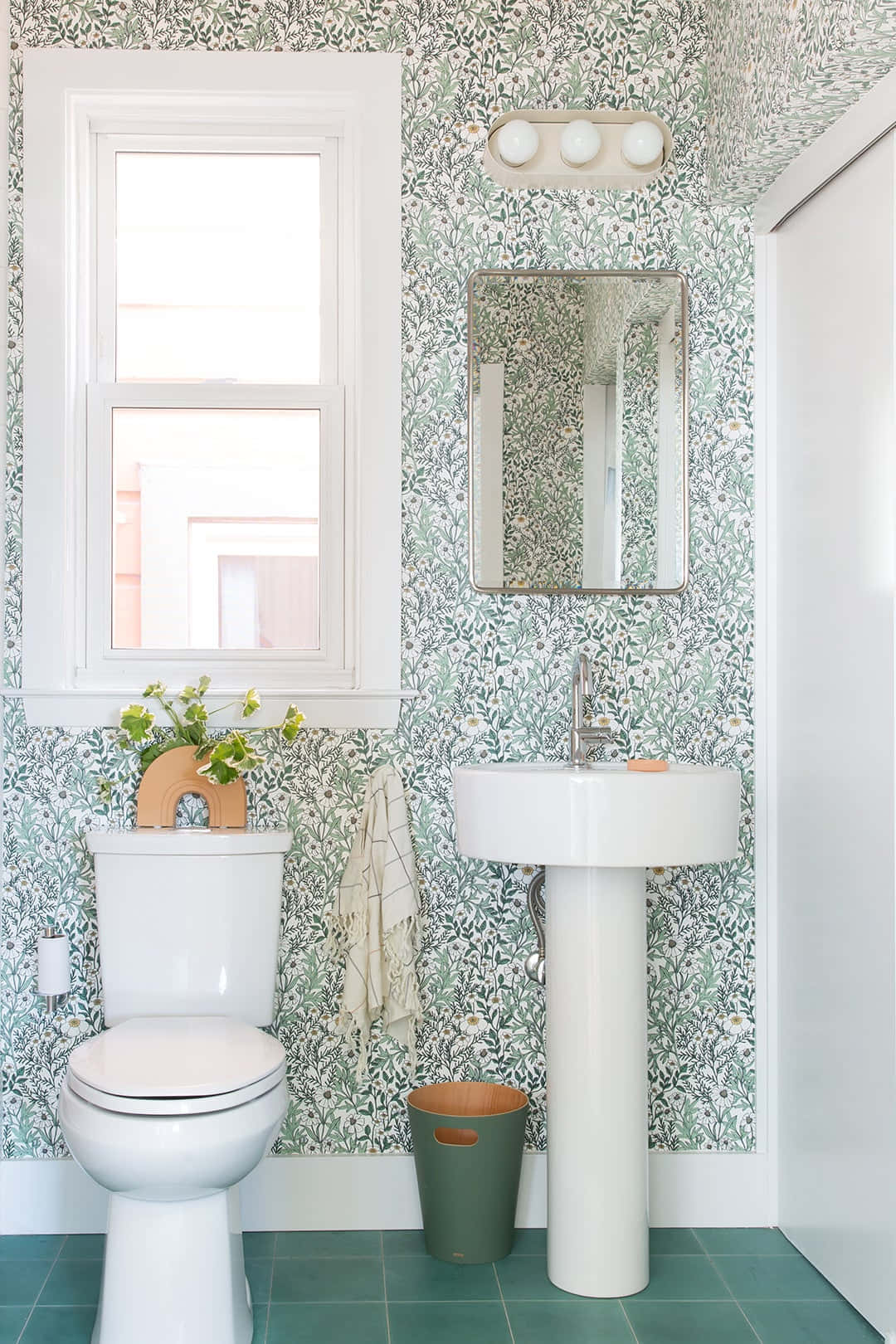 Luxurious Minimalist Bathroom Design Background