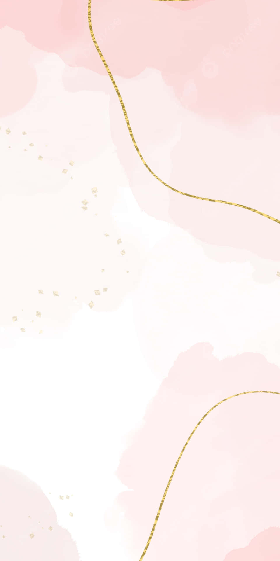 Luxurious Pink And Gold Combination Background