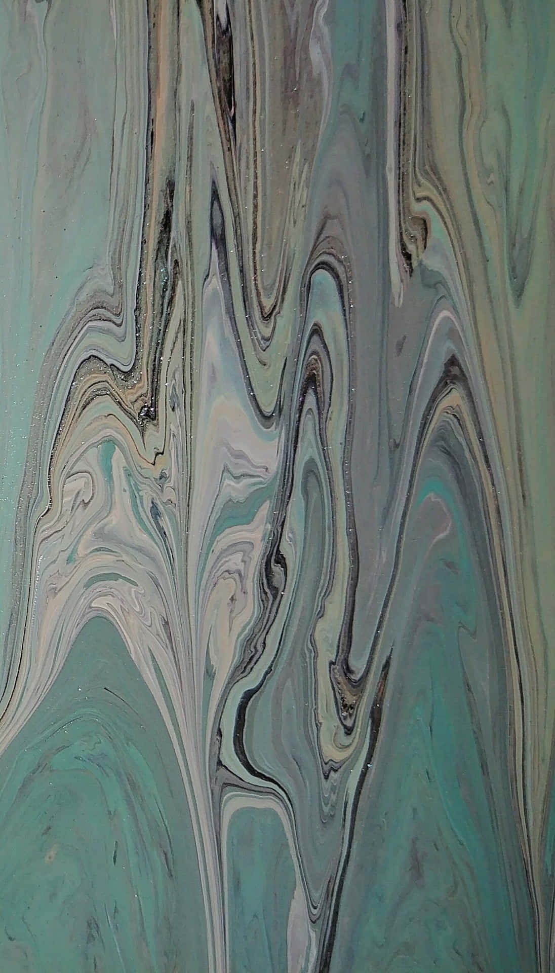 Luxurious Teal Marble Wallpaper Background