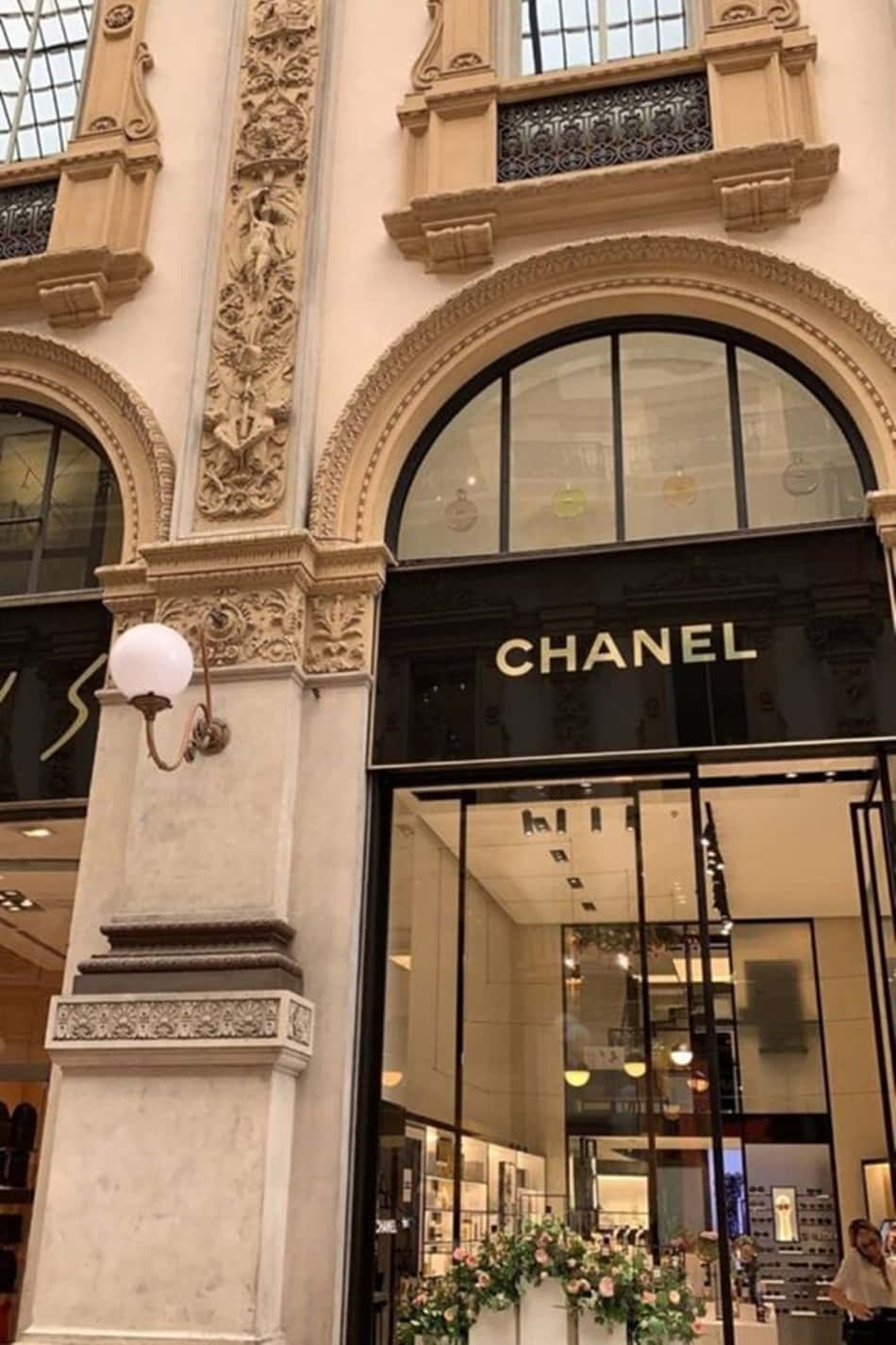 Luxury Aesthetic Chanel Store Signage