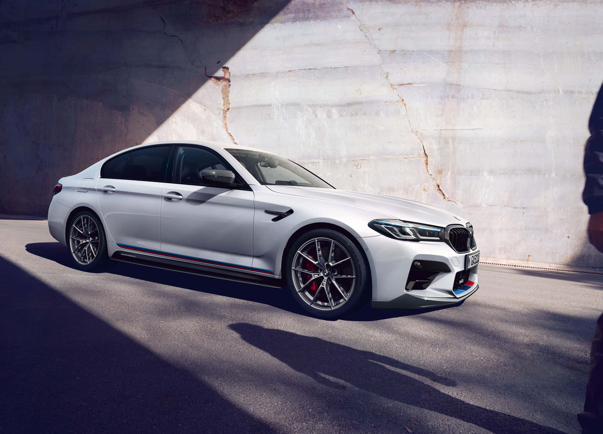 Luxury And Power Come Together In The Bmw M5 Background