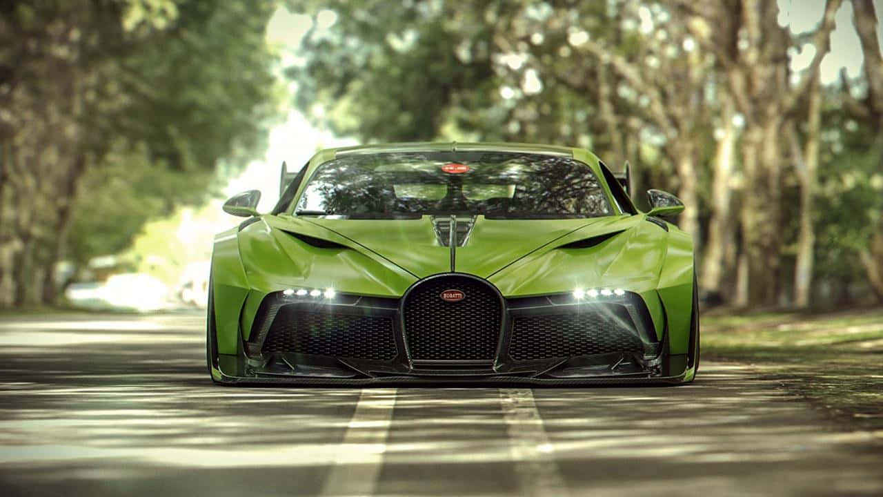 Luxury At Its Finest With The Best Bugatti Background
