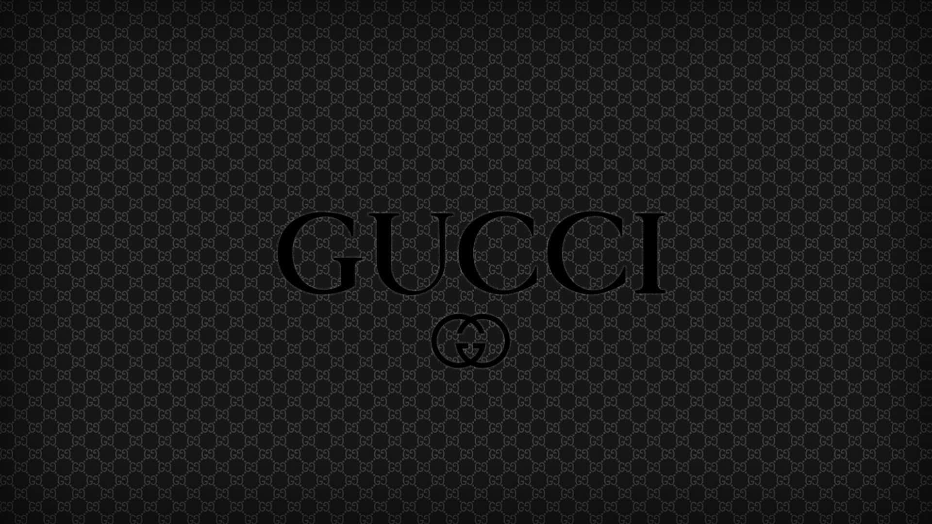 Luxury Brands Gucci Micro Baground Design Background