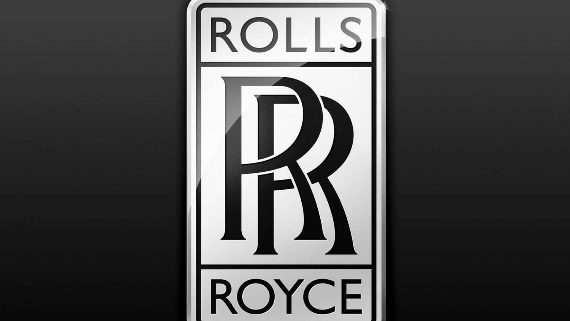 Luxury Brands Rolls Royce Logo Background