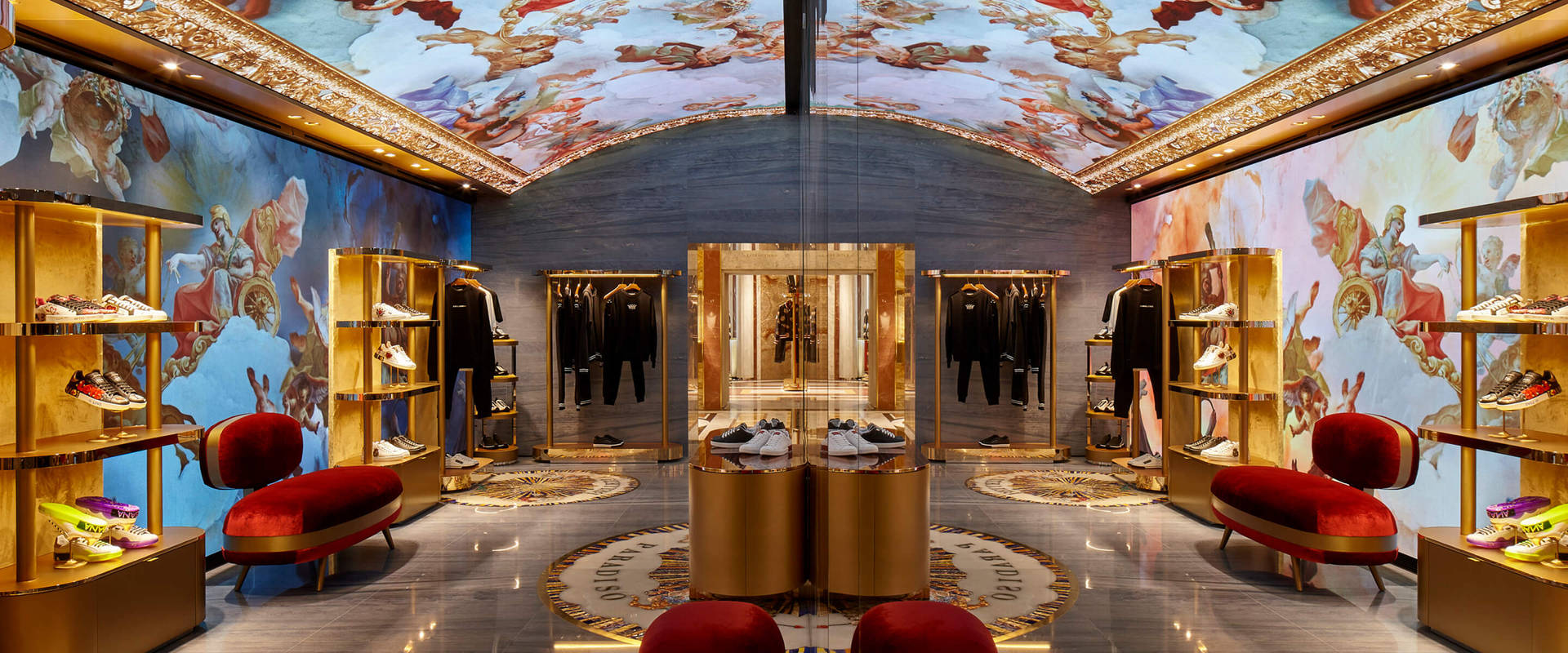 Luxury Charm In Dolce And Gabbana Store