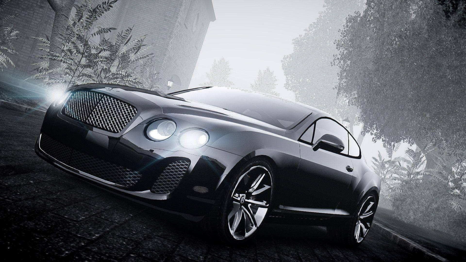 Luxury Continental Gt Bentley Cars Background