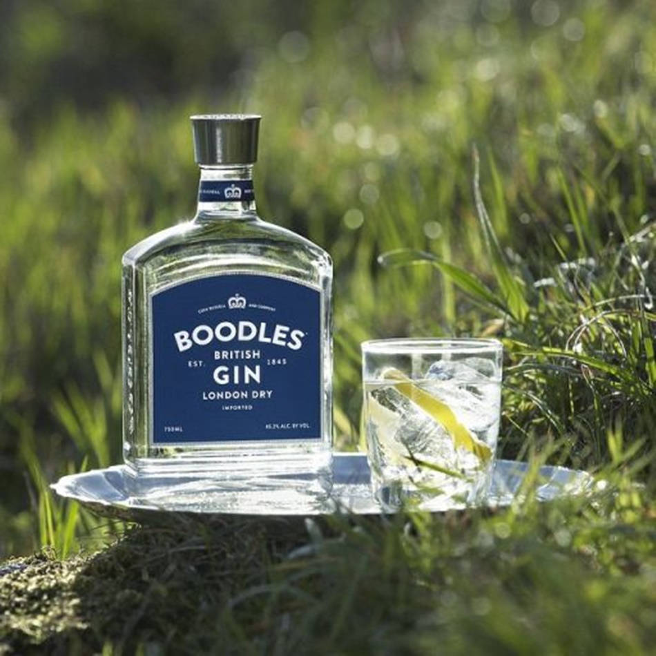 Luxury Lifestyle With Boodles London Dry Gin Background