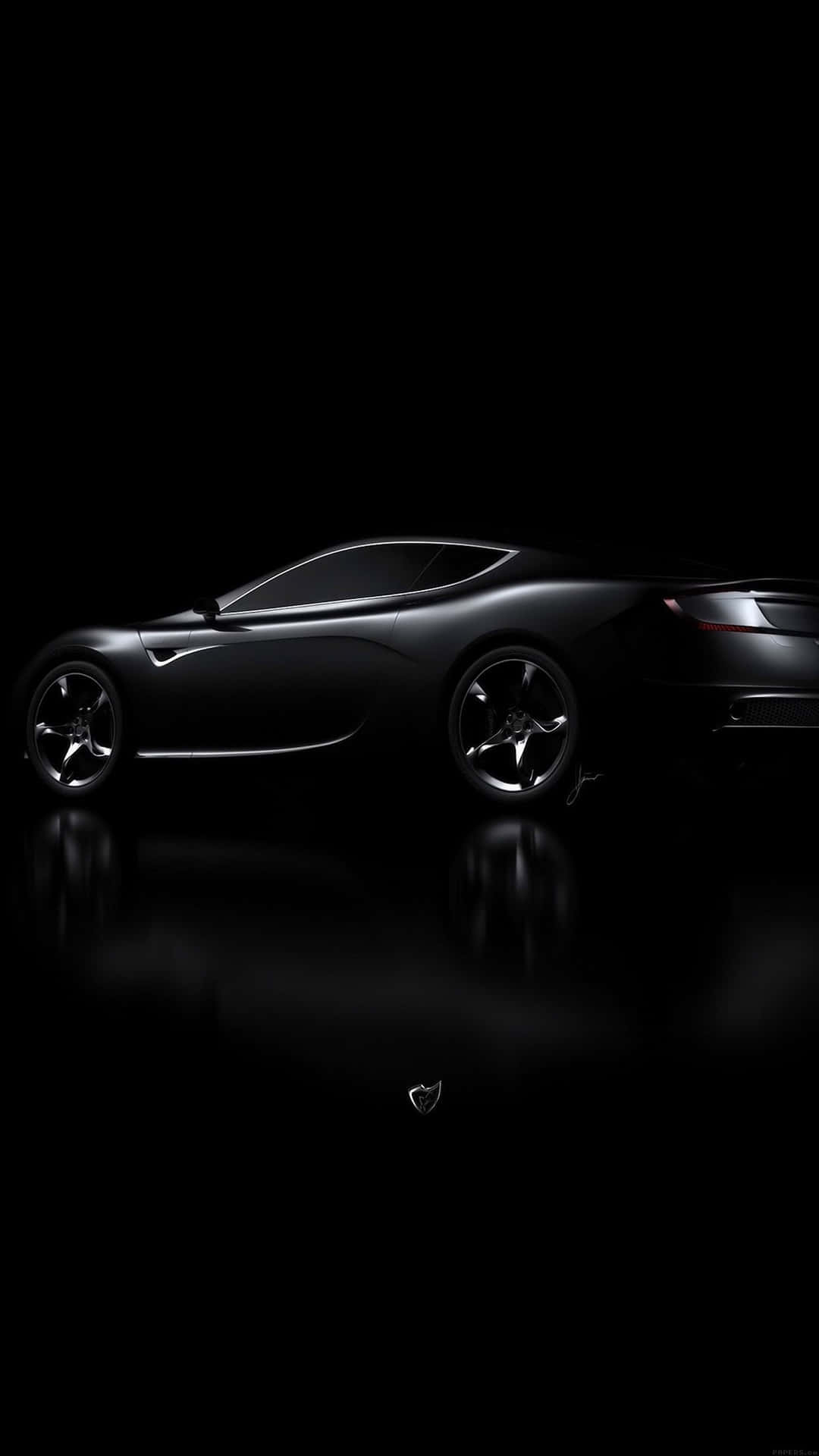 Luxury Mercedes Black Automobile Background