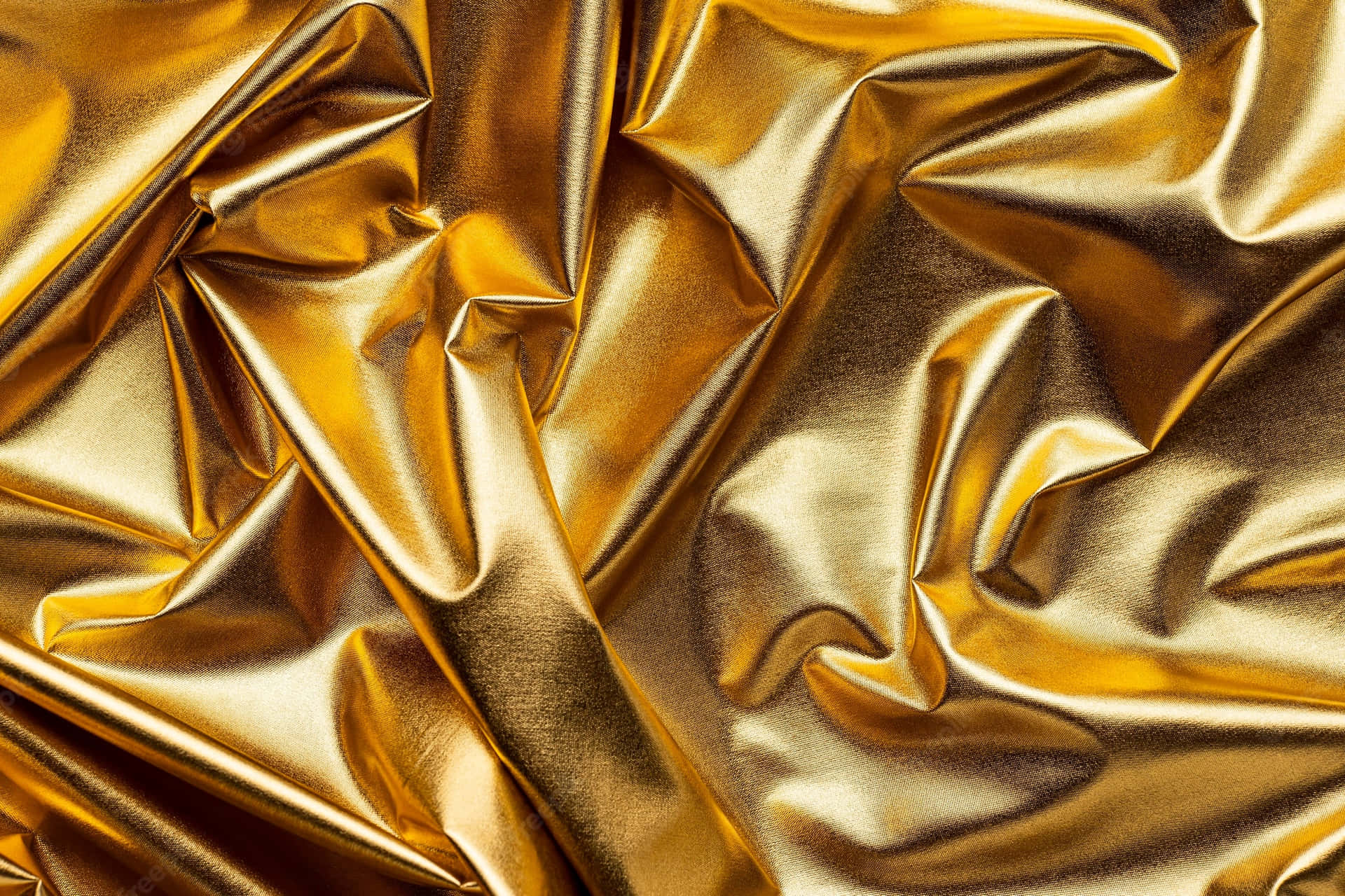 Luxury Silk In Rich Gold Background