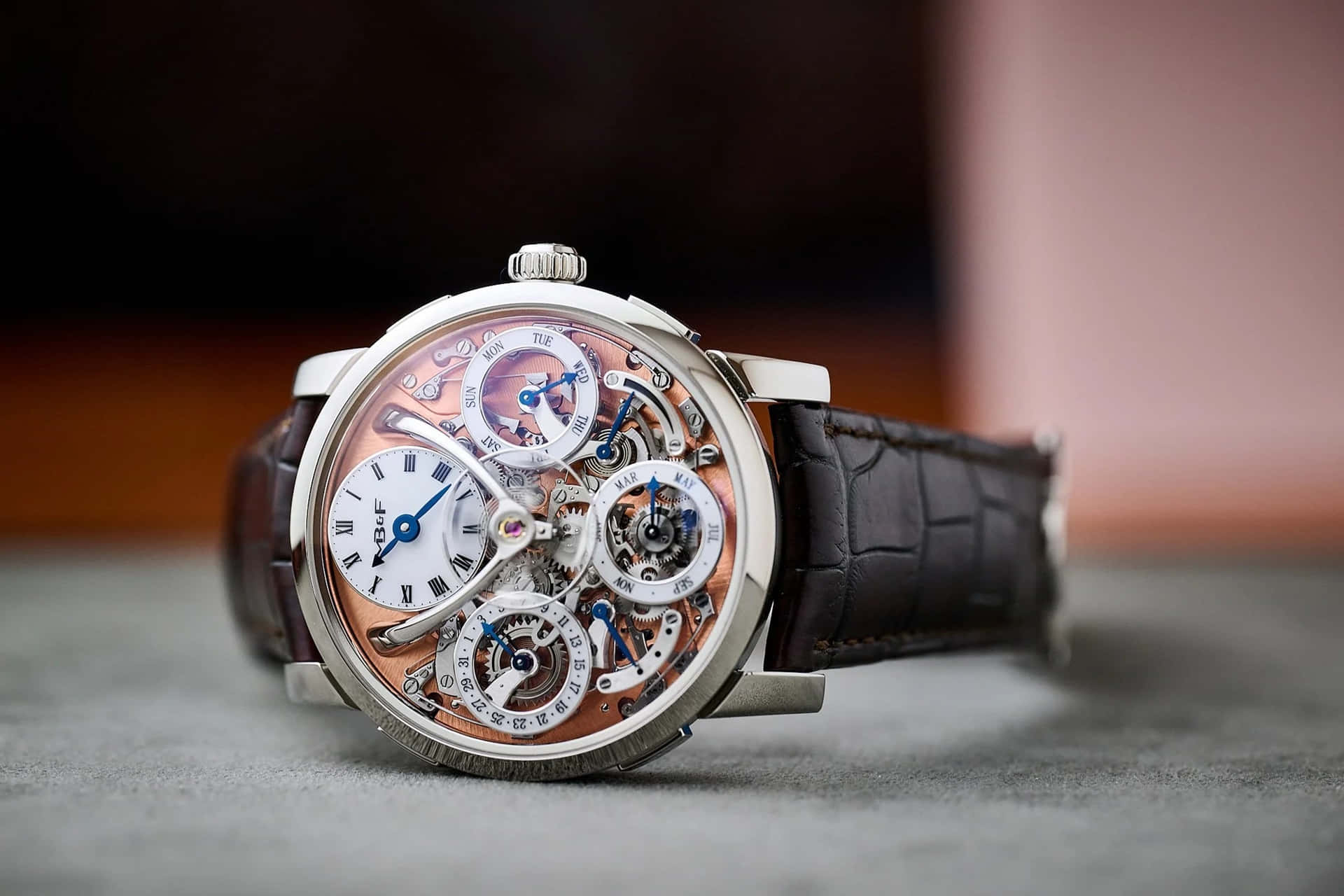 Luxury Skeleton Watch