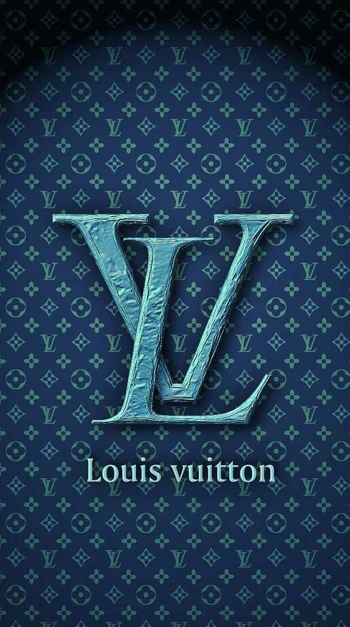 Luxury, Style, And Elegance - Louis Vuitton Blue Background