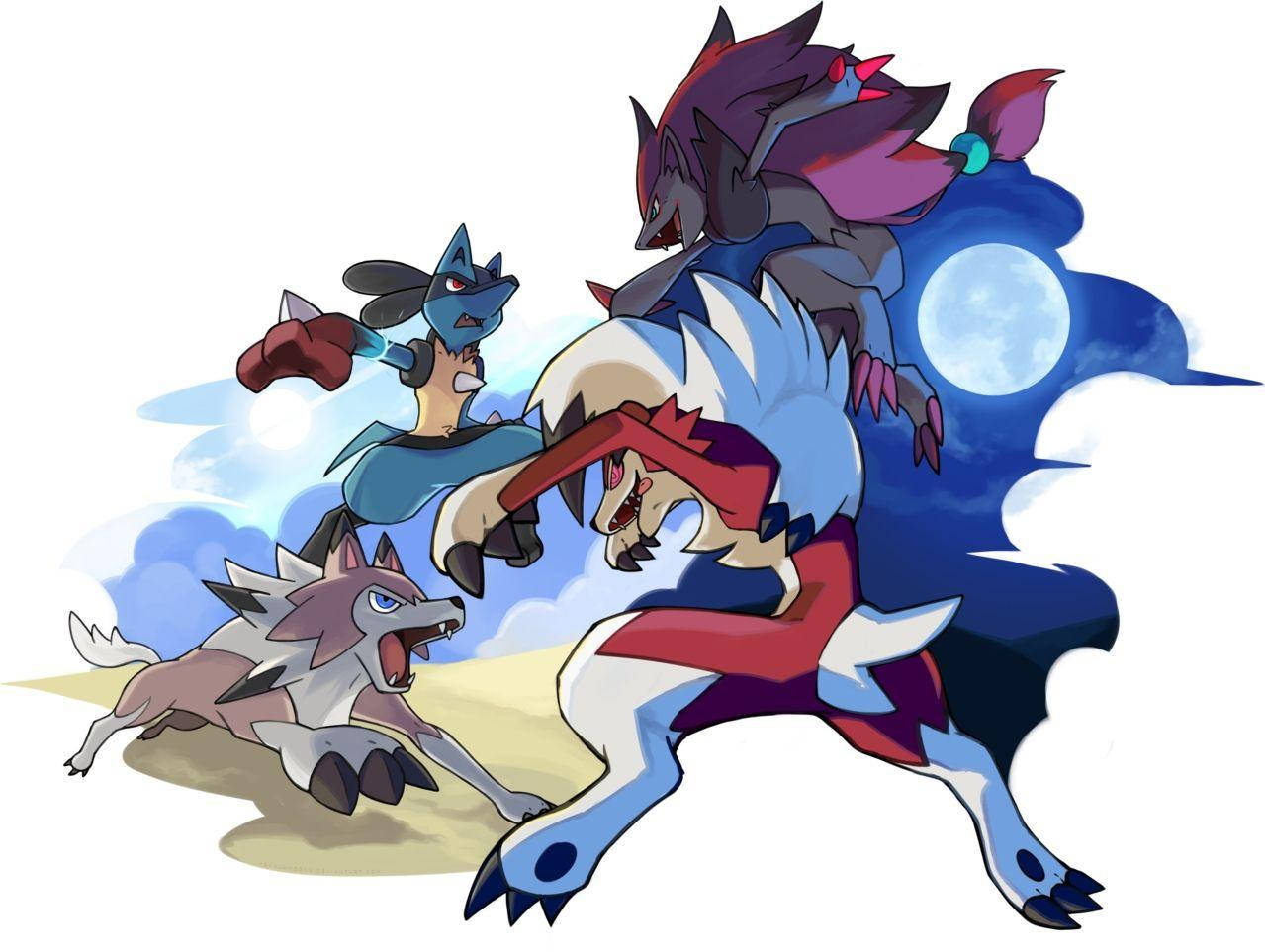 Lycanroc Battle