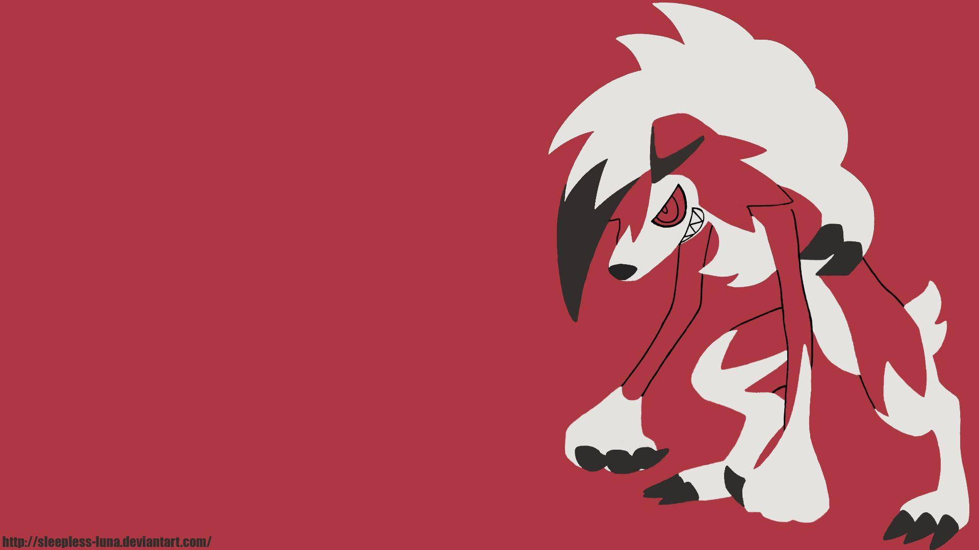 Lycanroc Midnight Desktop