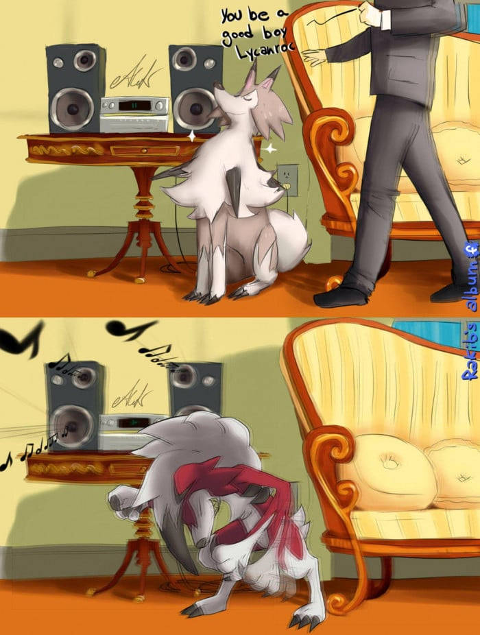 Lycanroc Parody Pets