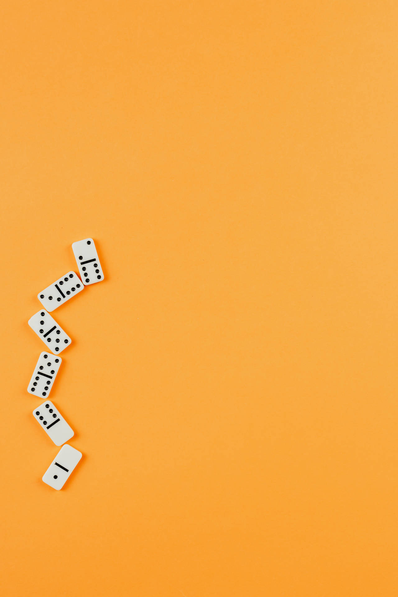 Lying Down Dominos Background