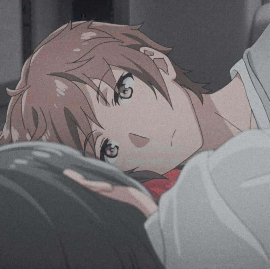 Lying Down Matching Pfp Anime Boy