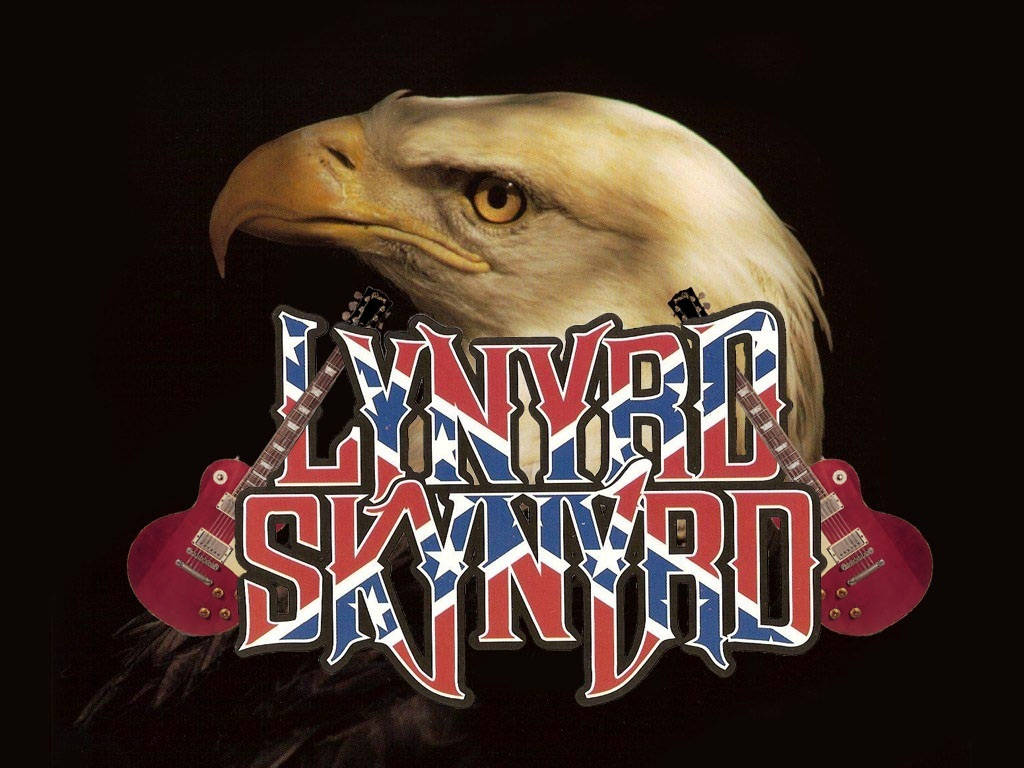 Lynyrd Skynyrd Eagle Official Logo Design Background