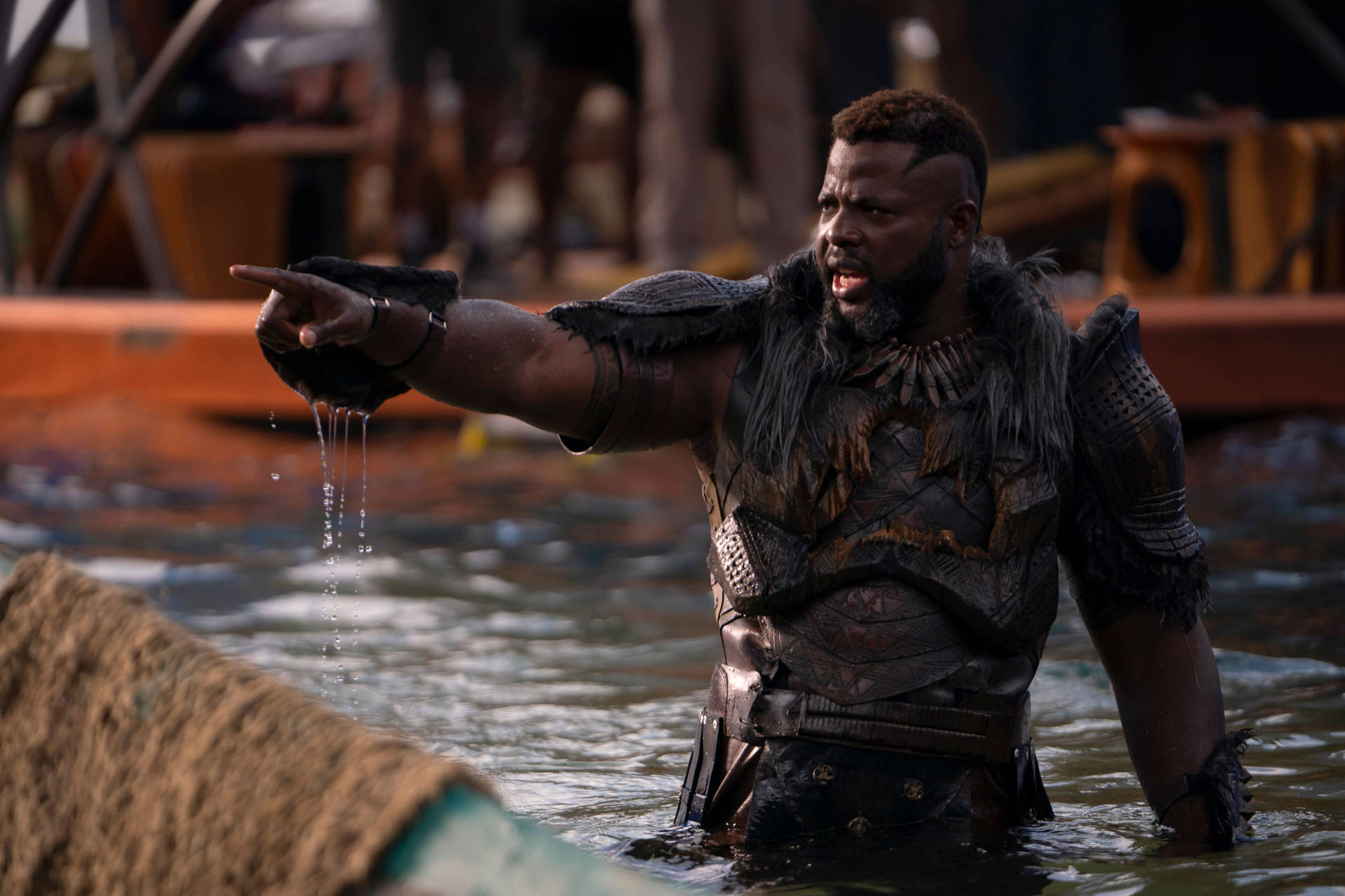 M'baku In Black Panther: Wakanda Forever Background