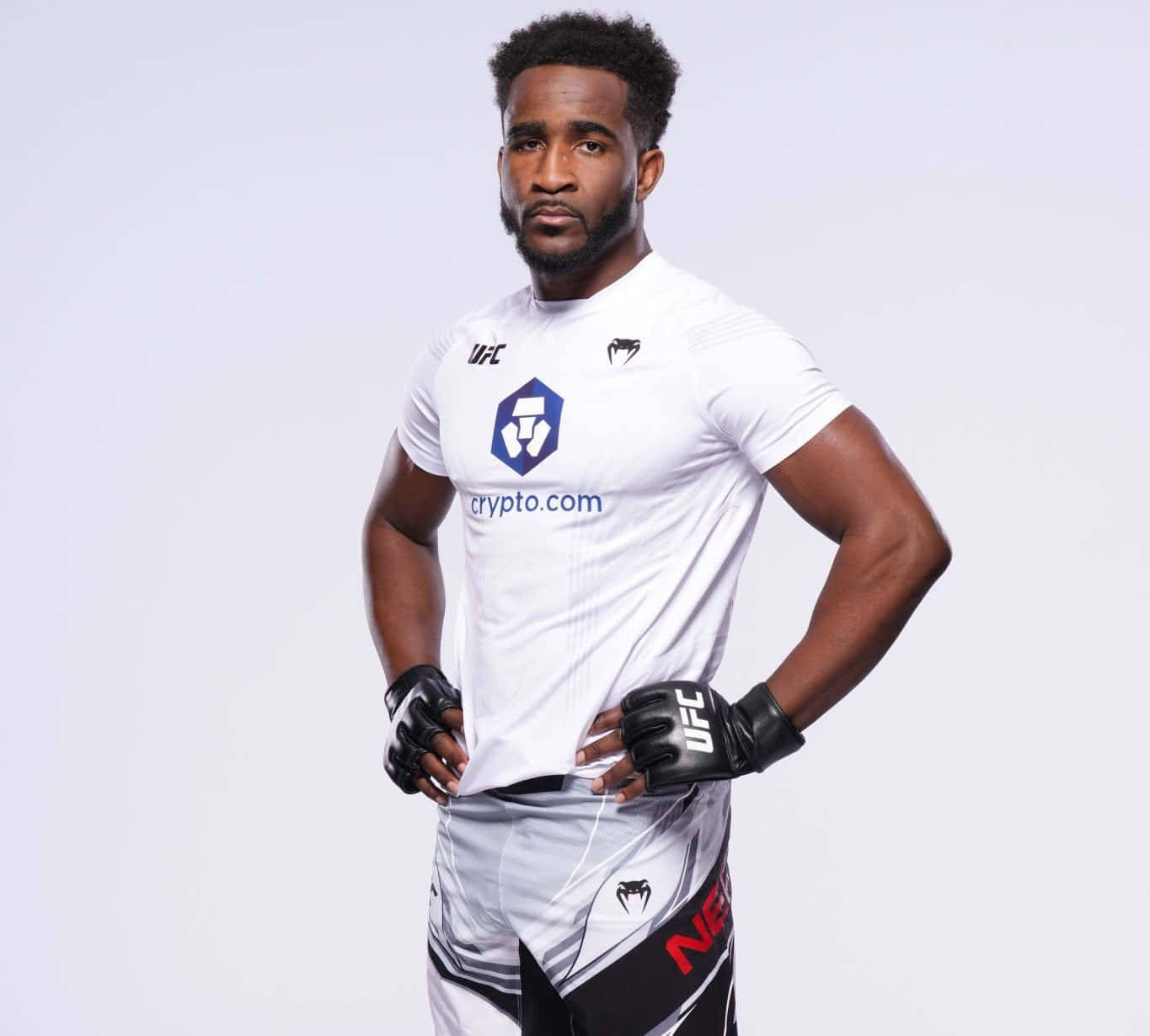 M M A Fighter Geoff Neal Portrait Background
