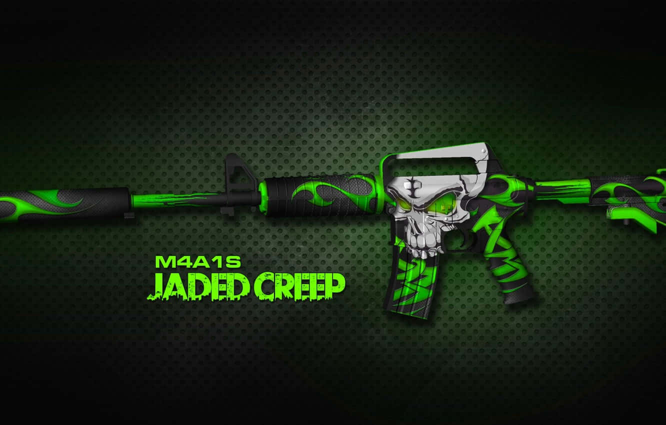 M4a1s Jaded Creep Background