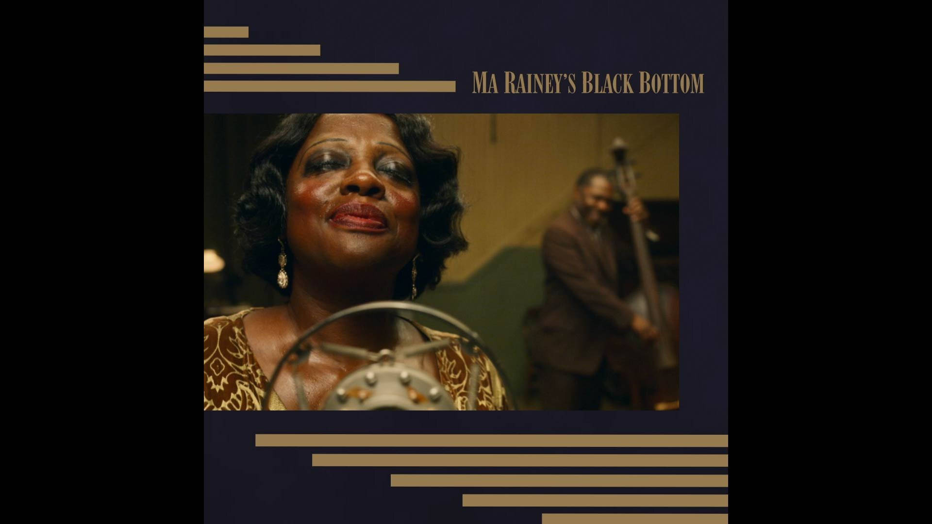 Ma Rainey Black Bottom Movie Snap Poster Background