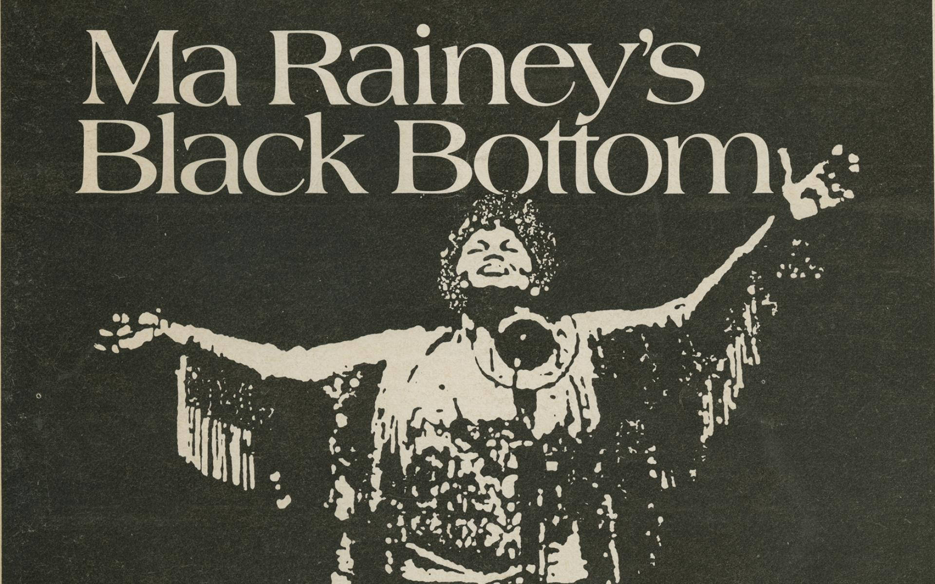 Ma Rainey Black Bottom Poster Background