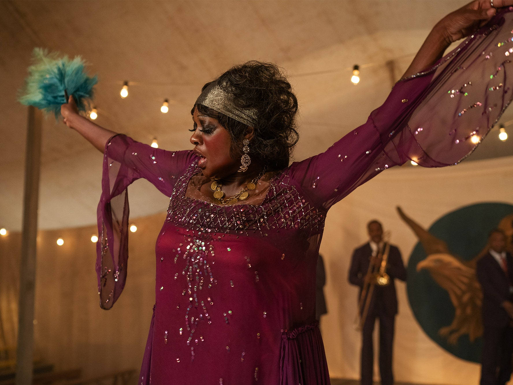 Ma Rainey Singing Performance Background