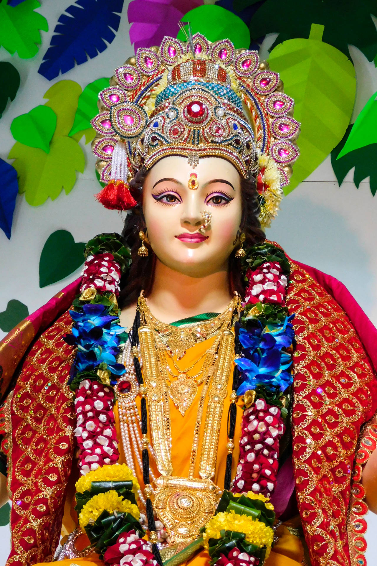 Maa Durga Hindu Goddess Background