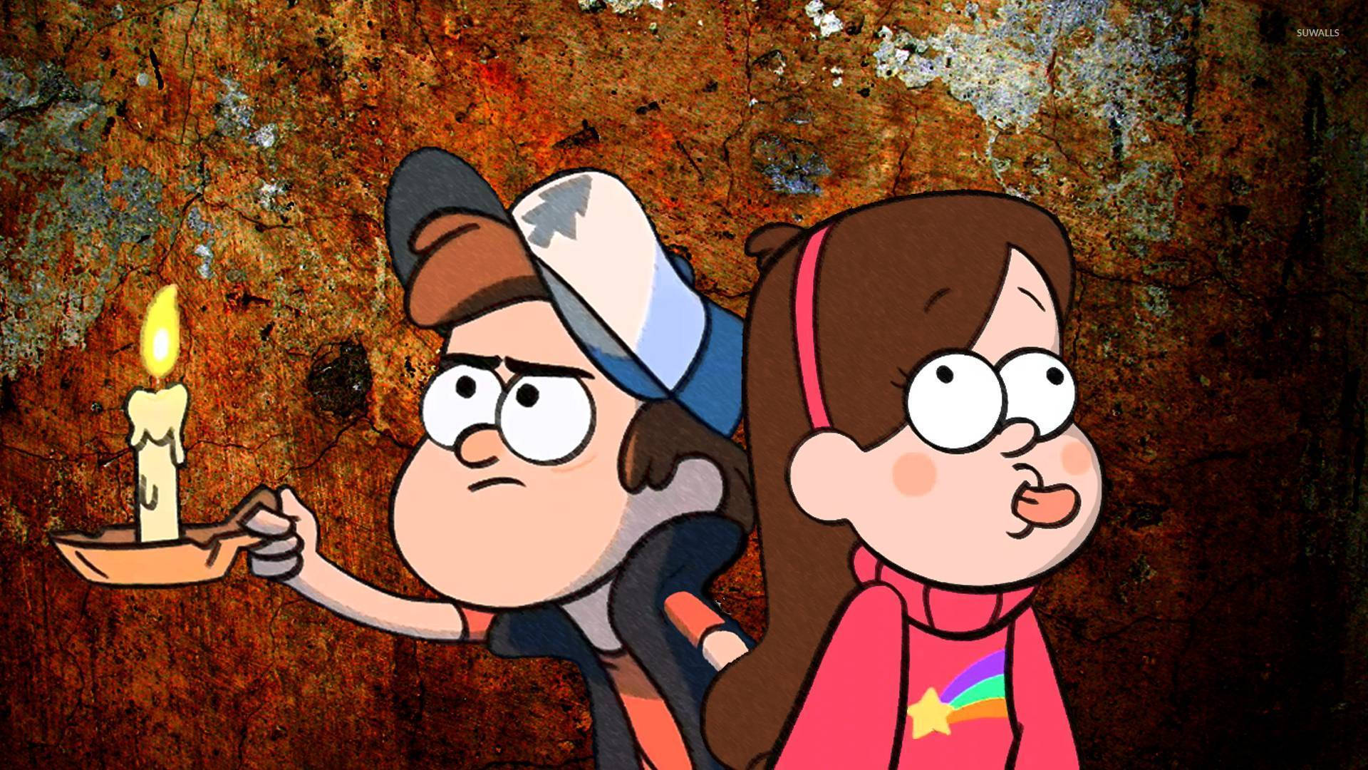 Mabel And Dipper Pines Gravity Falls Background