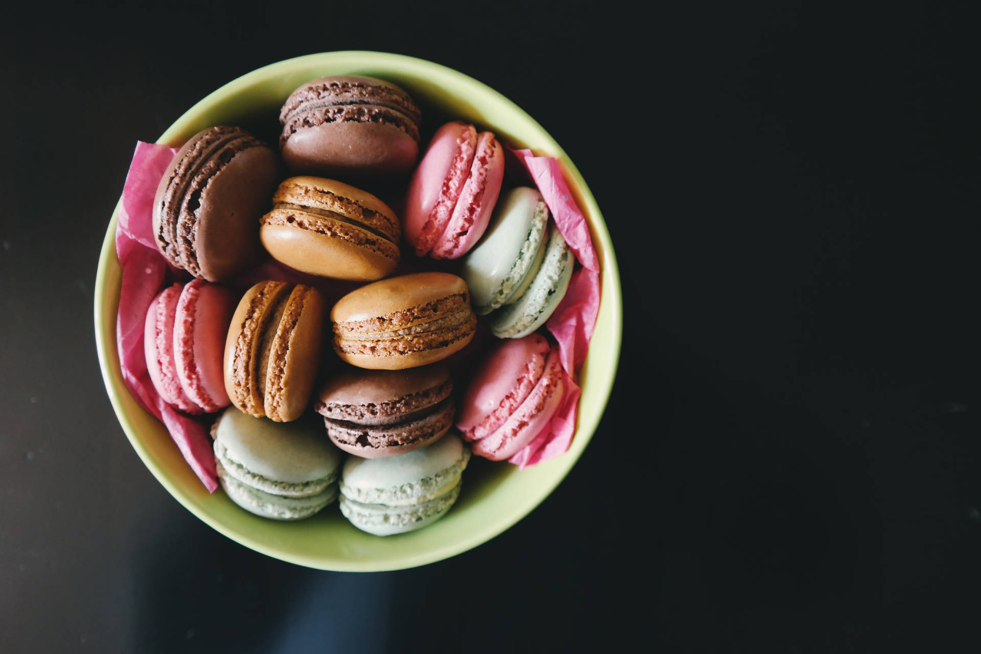 Macaroon Cookie In Pastel