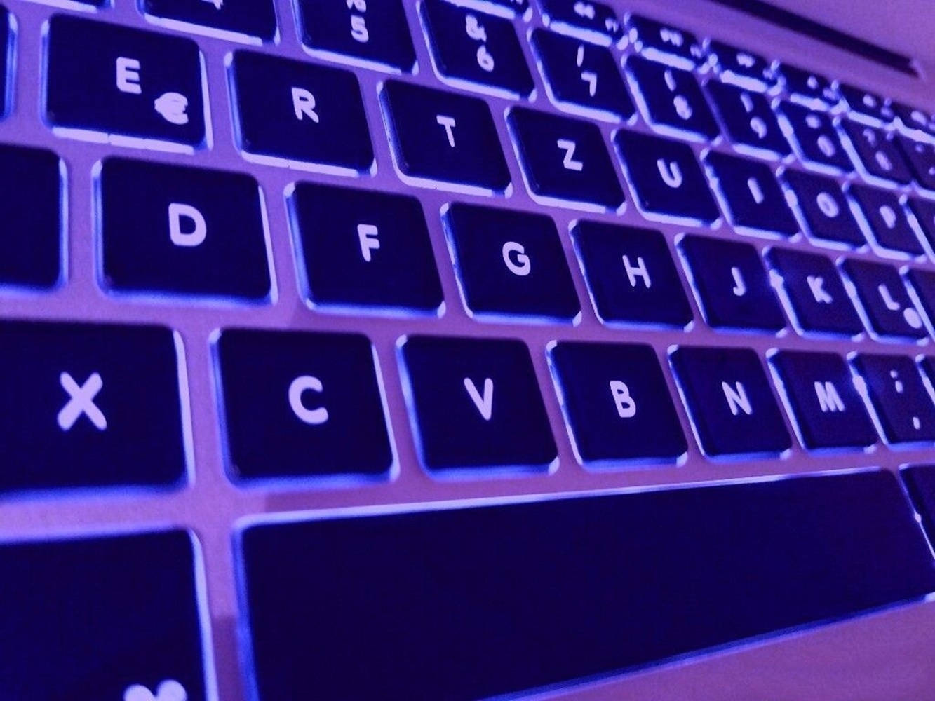 Macbook Backlight Keyboard Aesthetic Background