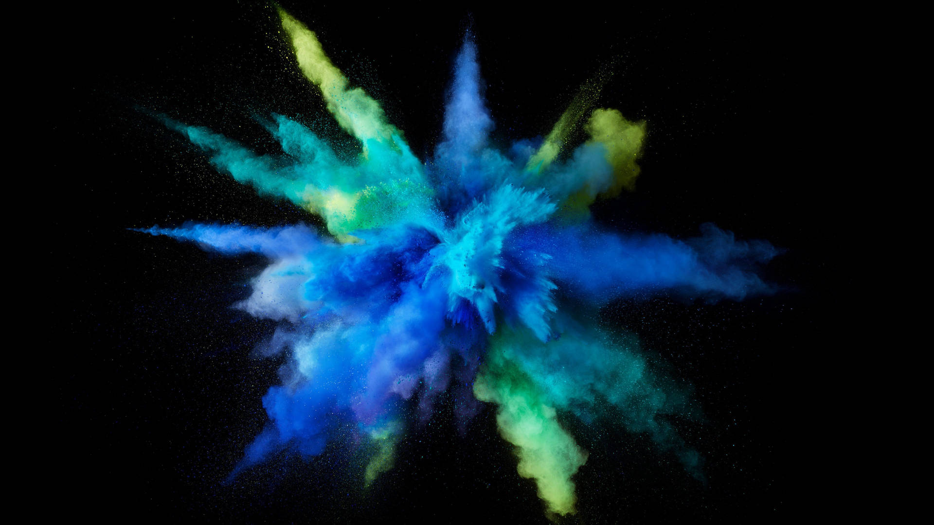 Macbook Pro Color Explosion Art Background
