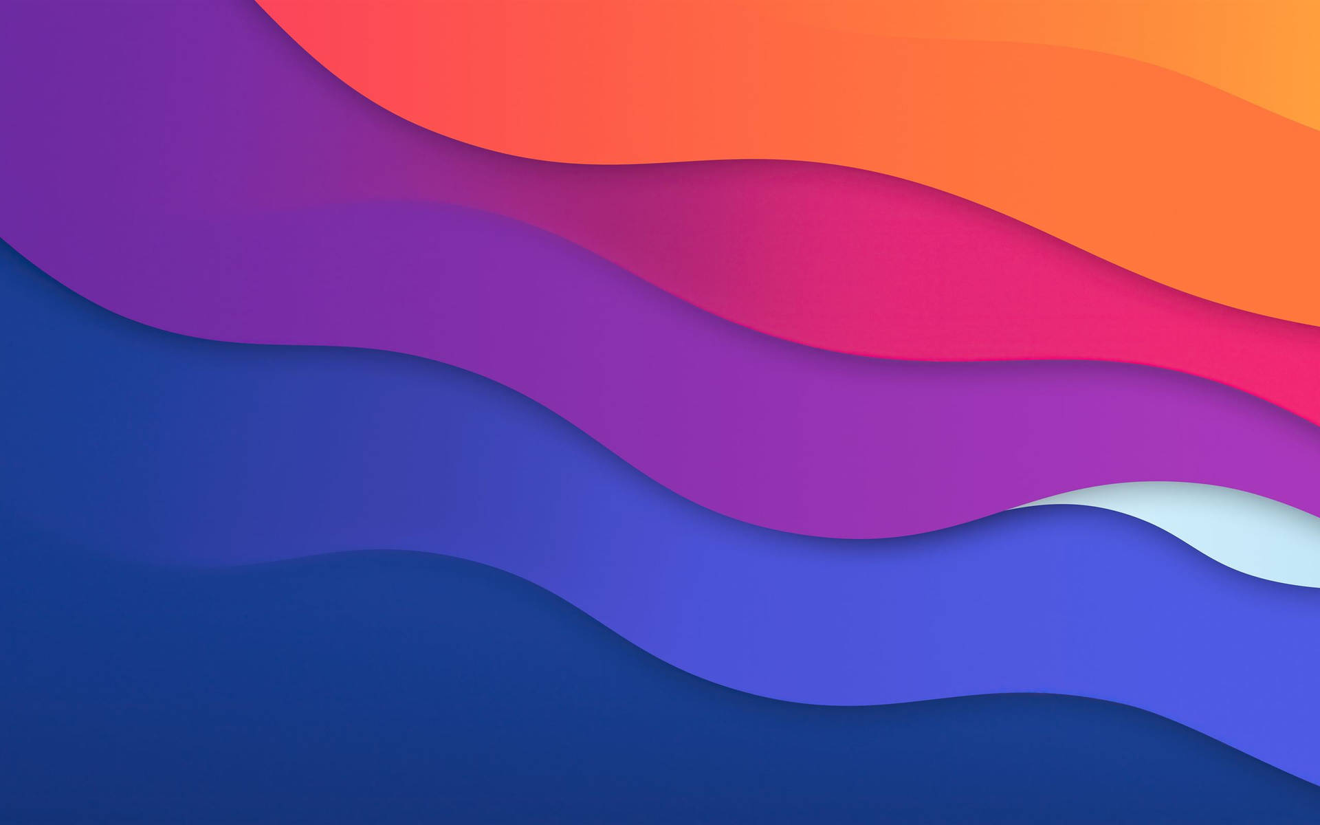 Macbook Pro Color Waves Art Background