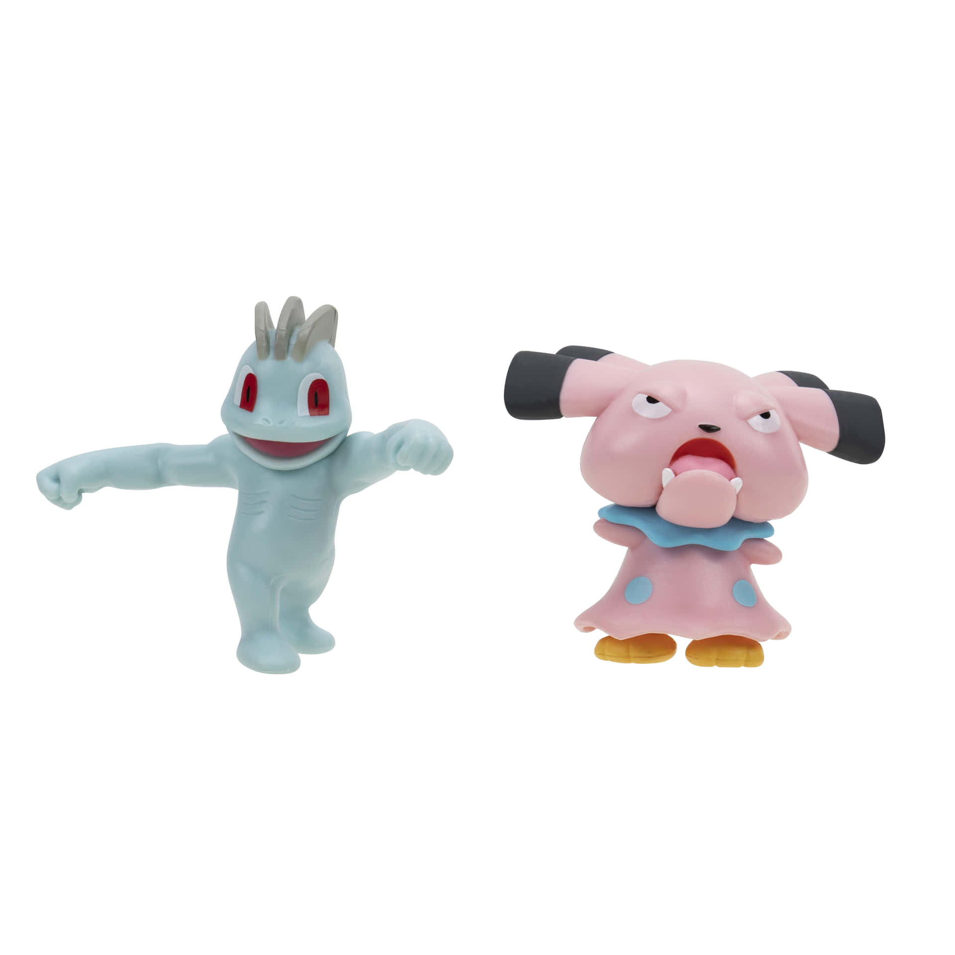 Machop And Snubbull Pokemon Plush Toy