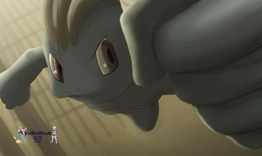 Machop Pokemon Punching The Air