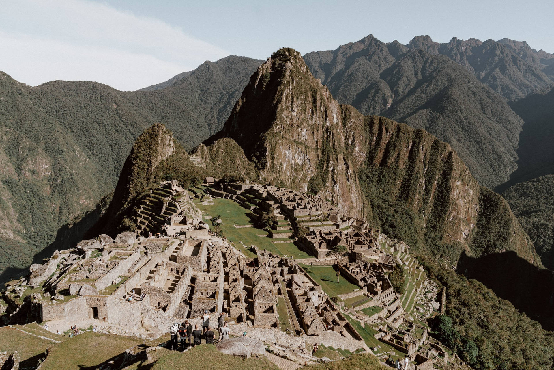 Machu Picchu From The Air