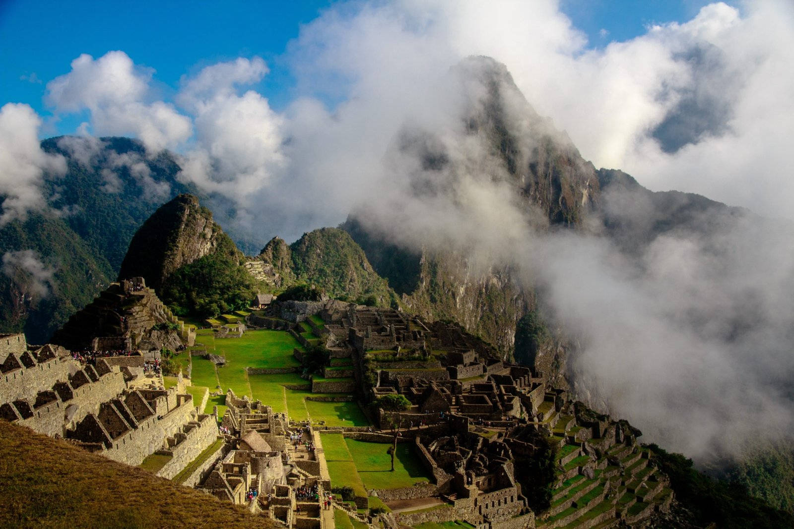 Machu Picchu In Peru Background