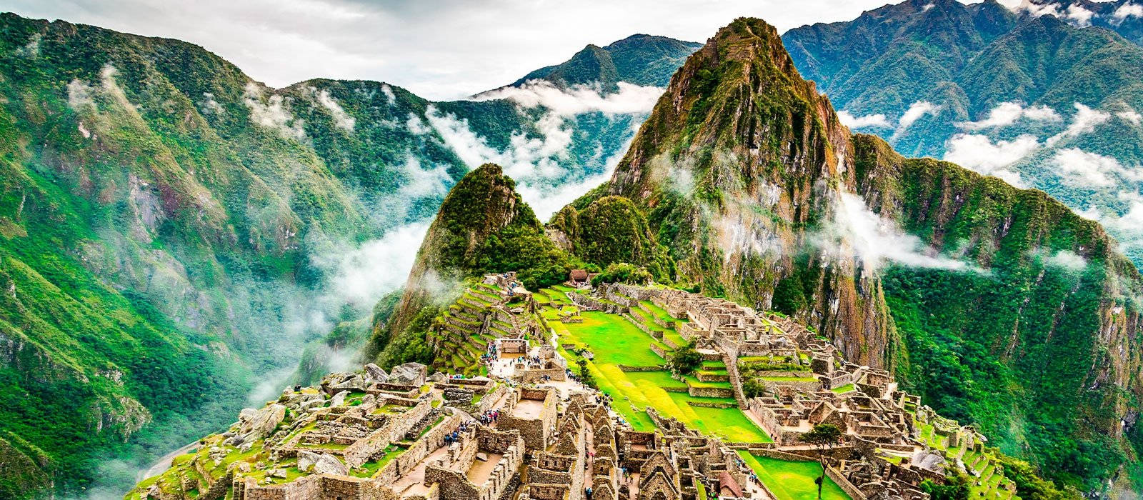 Machu Picchu In Peru Background