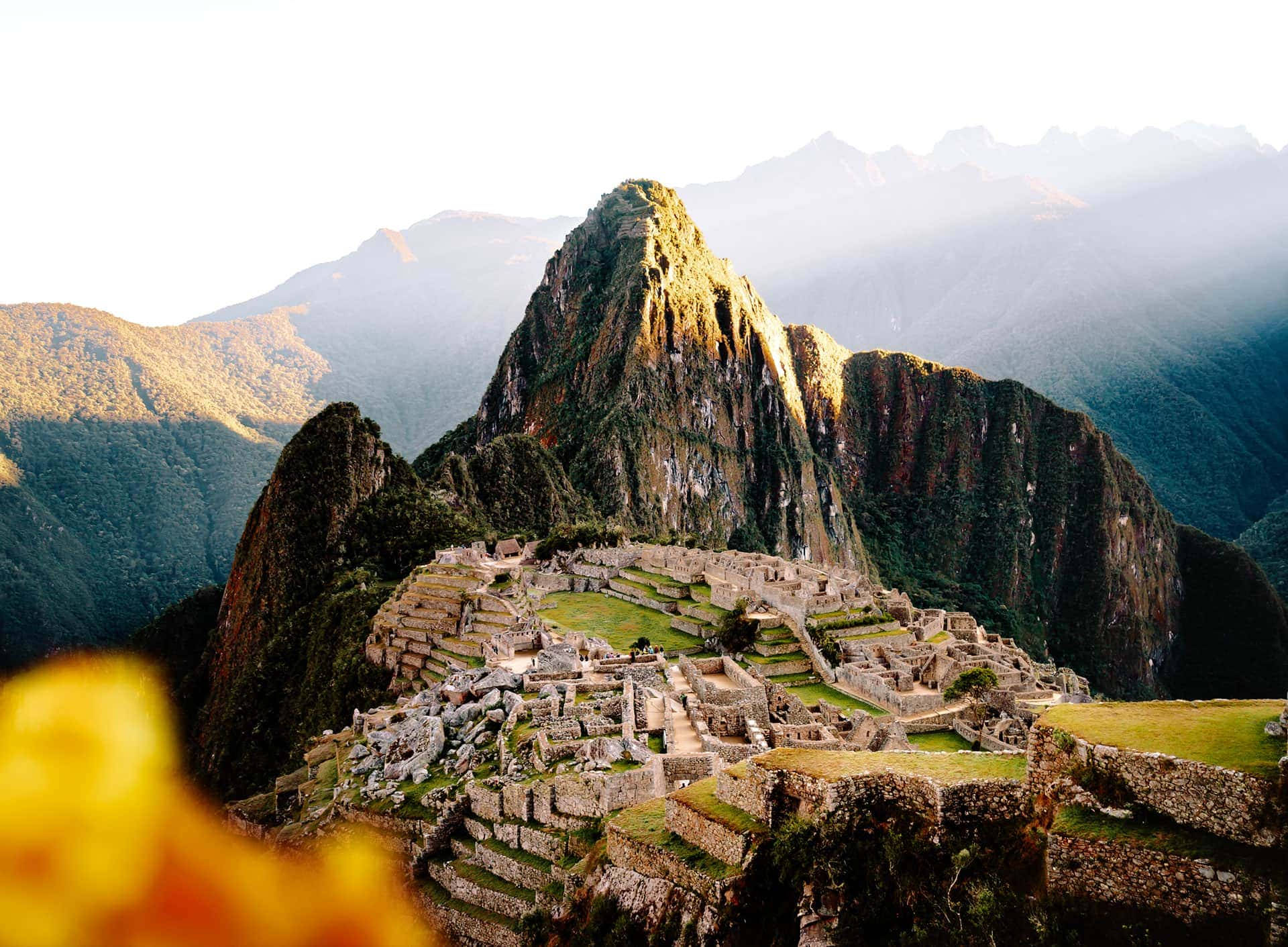 Machu Picchu In Peru