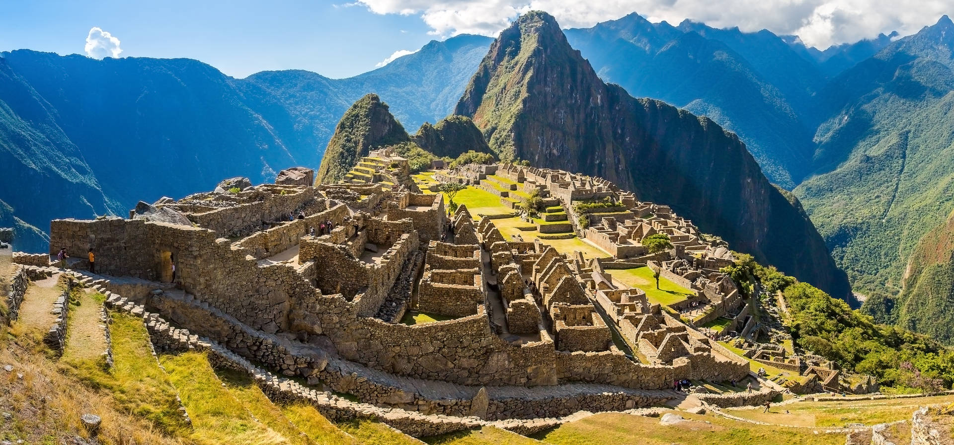 Machu Picchu In Peru Background