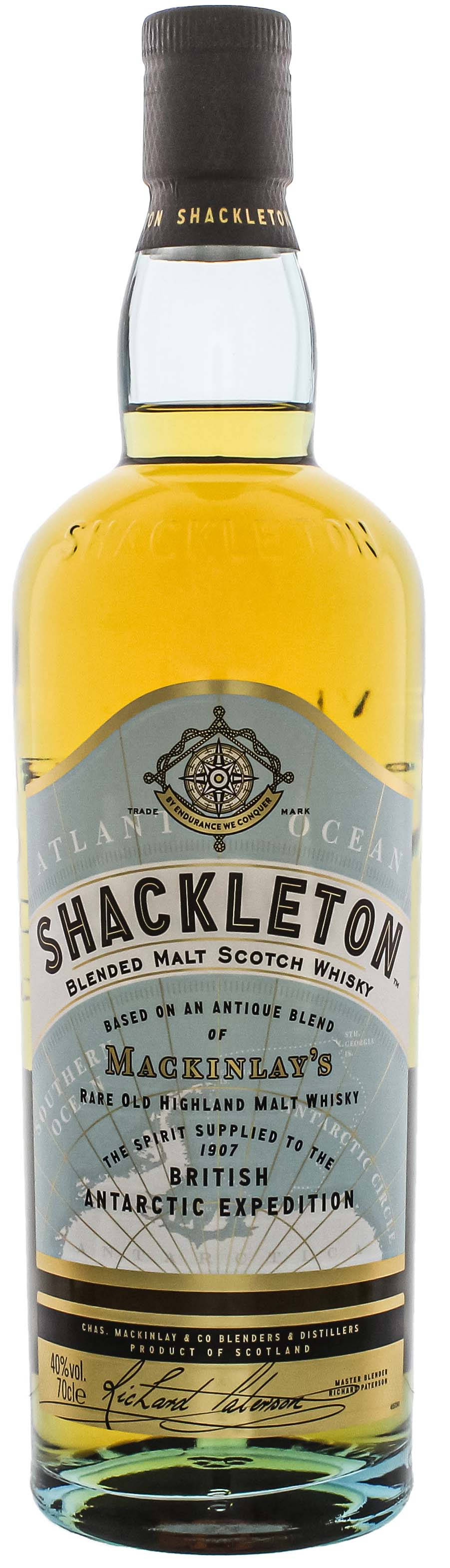 Mackinlay's Antique Blend Shackleton Whisky